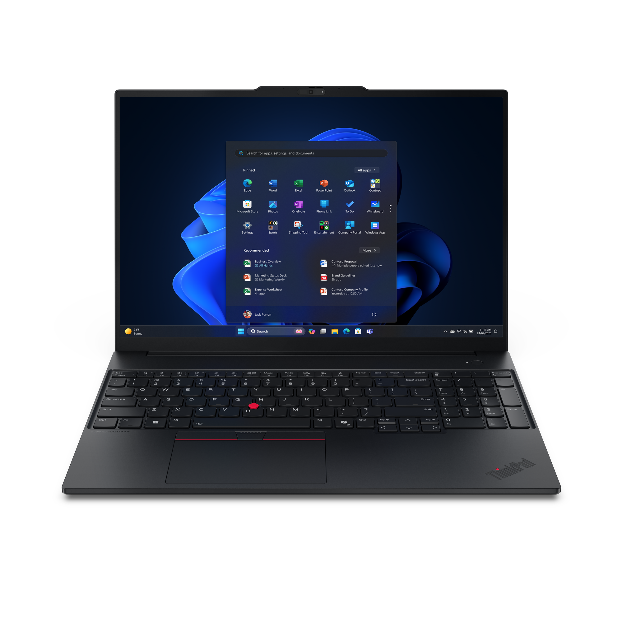 Lenovo ThinkPad E16 Gen 3 (Intel) Copilot+ PC 16' 2560 x 1600 258V 32GB 1TB Intel Arc Graphics 140V Windows 11 Pro