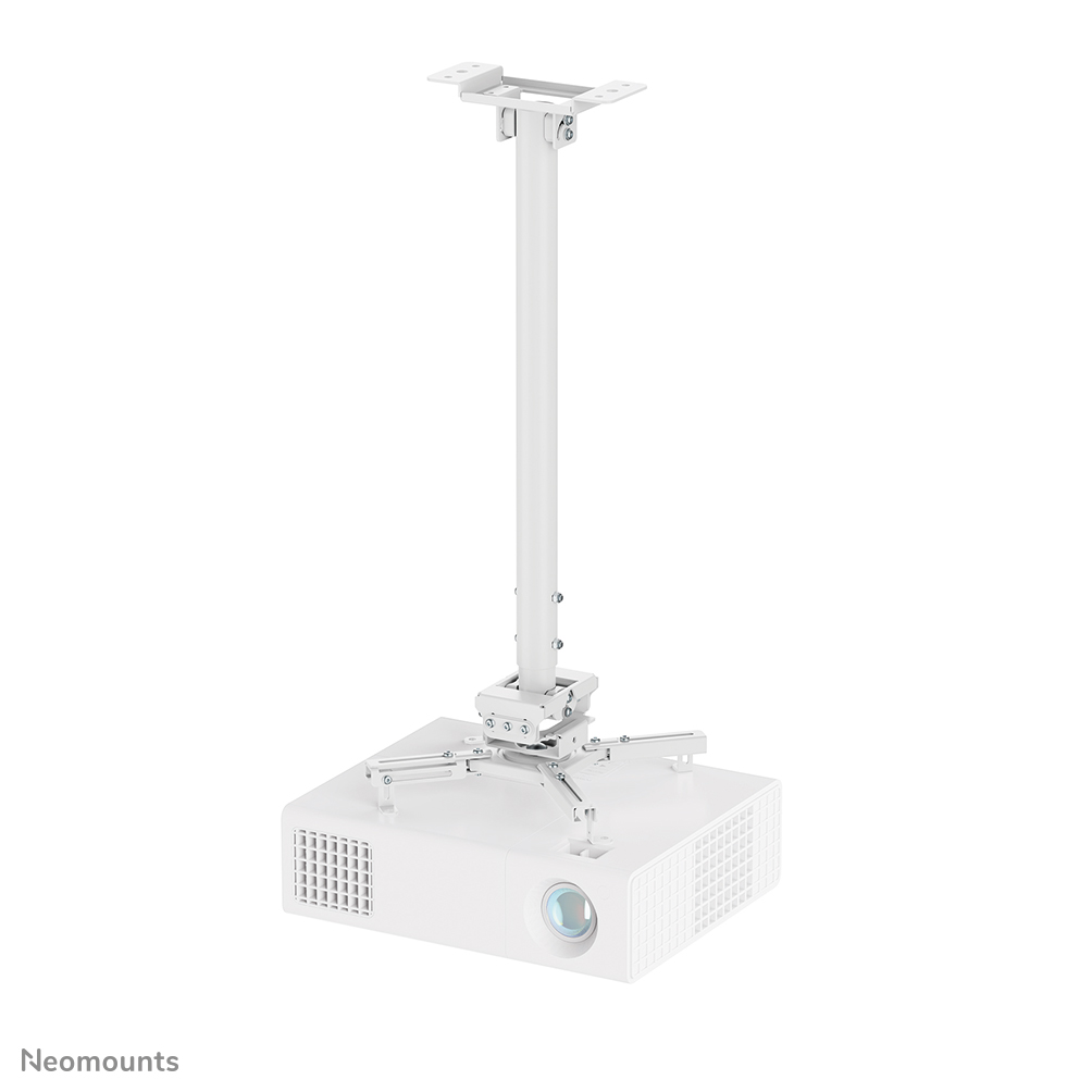 NEOMOUNTS PROJECTOR CEILING MOUNT (HEIGHT ADJUSTABLE: 74-114 CM) WHITE