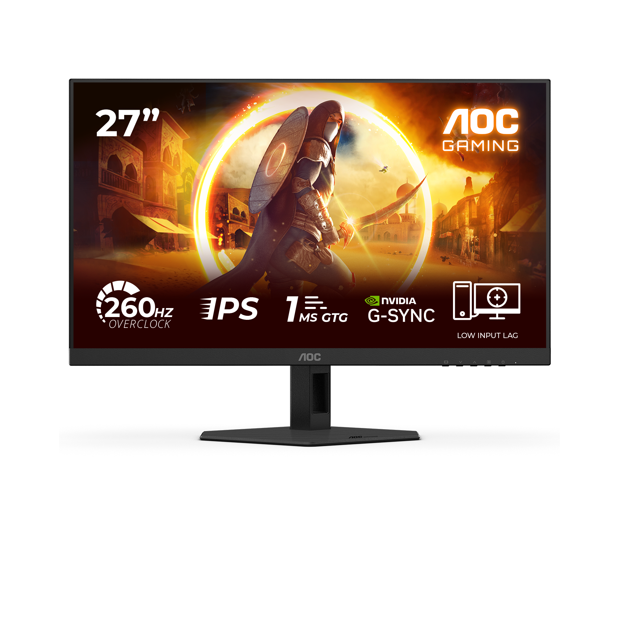 AOC G4 27G4ZRE 27' Fast IPS 1920 x 1080 (Full HD) HDMI DisplayPort 260 Hz