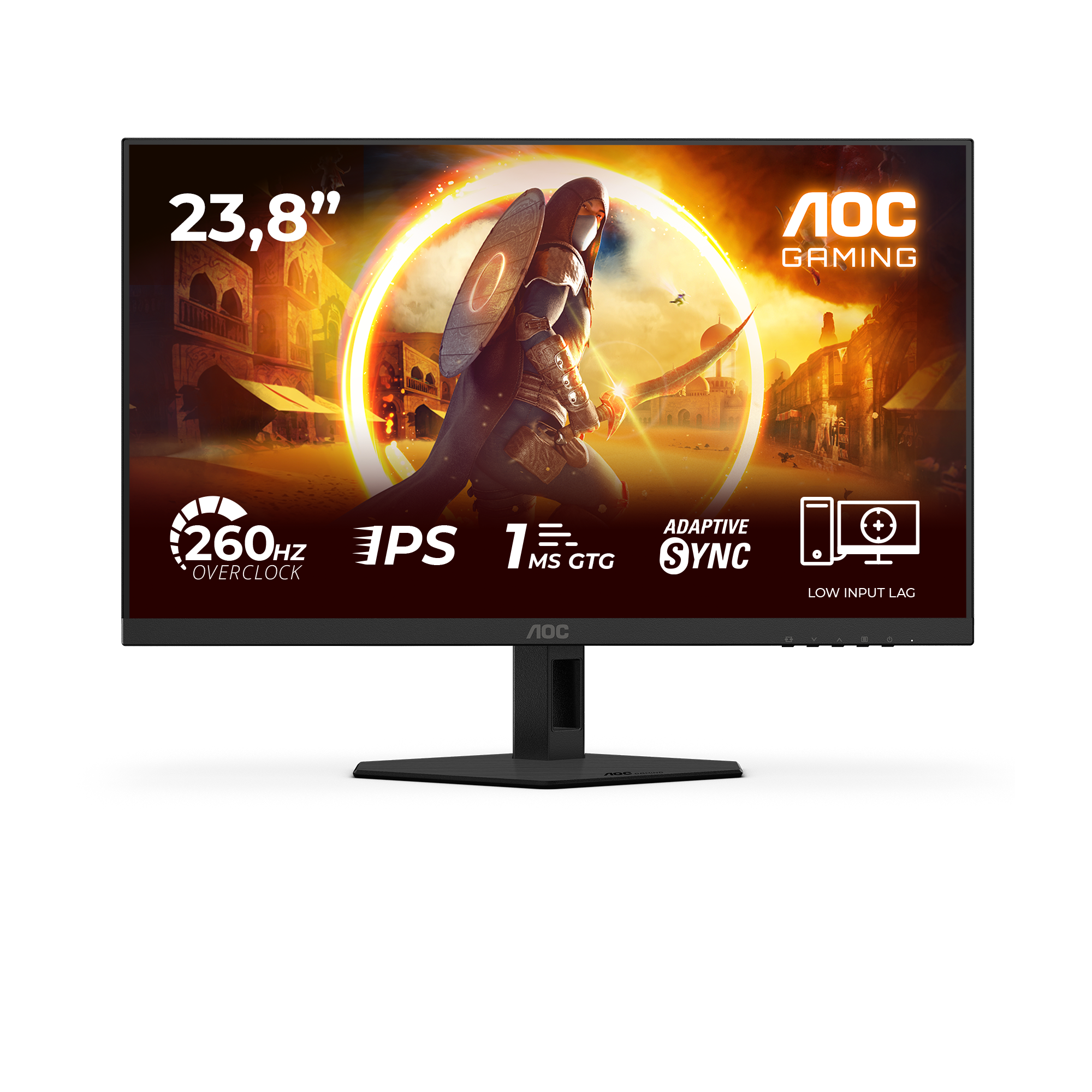 AOC G4 24G4ZRE 23.8' Fast IPS 1920 x 1080 (Full HD) HDMI DisplayPort 260 Hz