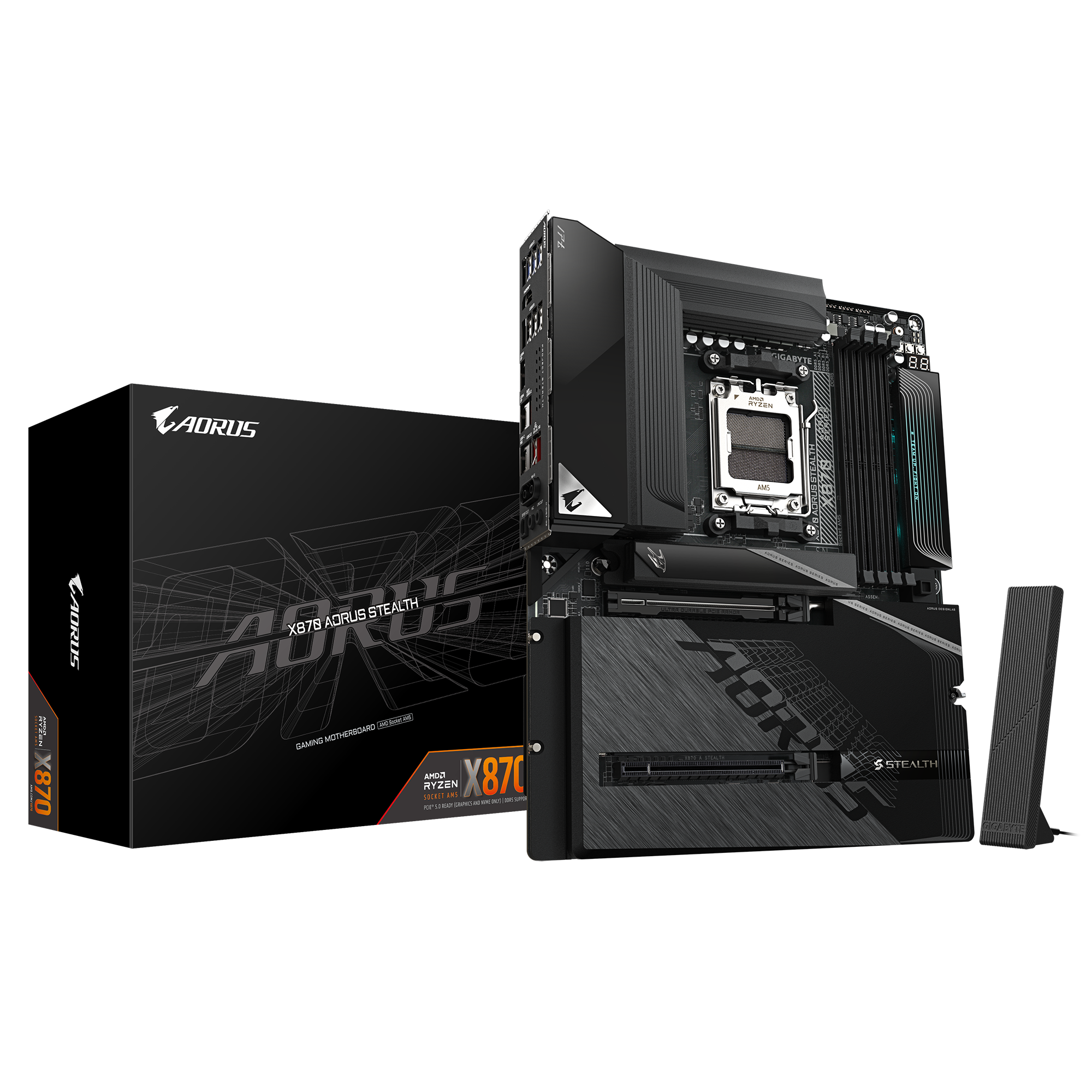 GIGABYTE X870 AORUS STEALTH ATX AM5 AMD X870