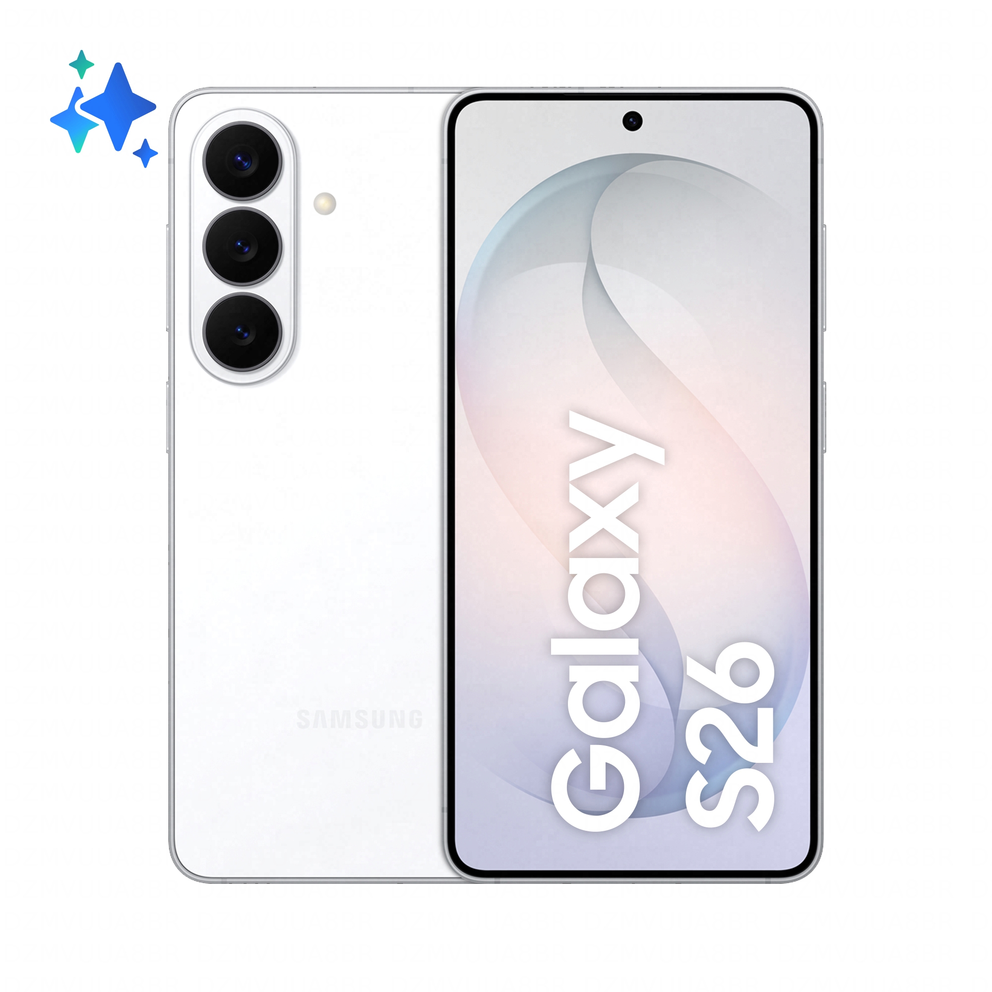 Samsung Galaxy S26 6.3' 512 GB Hvid