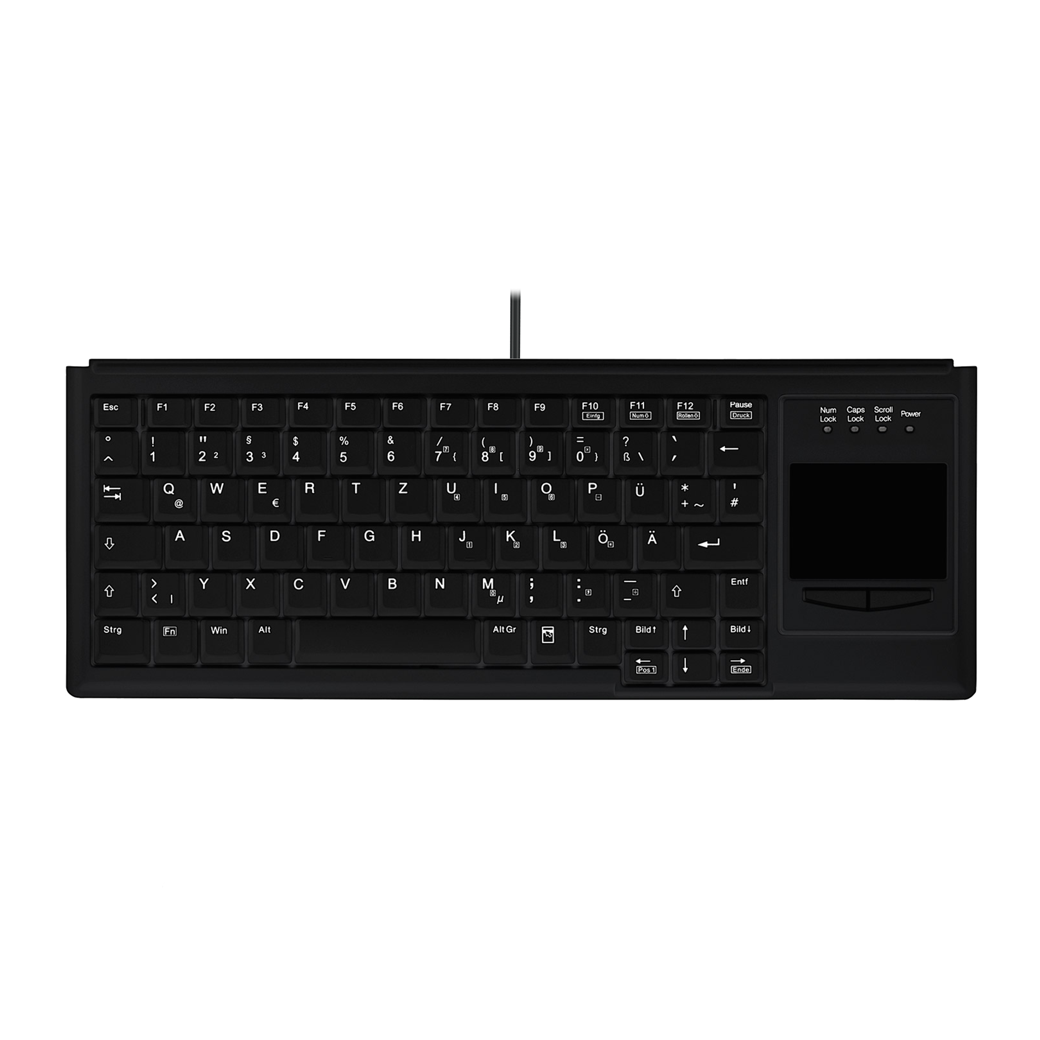 Contour Design Active Key AK-4400-GU Tastatur Saksnøglekontakt Kablet Tysk