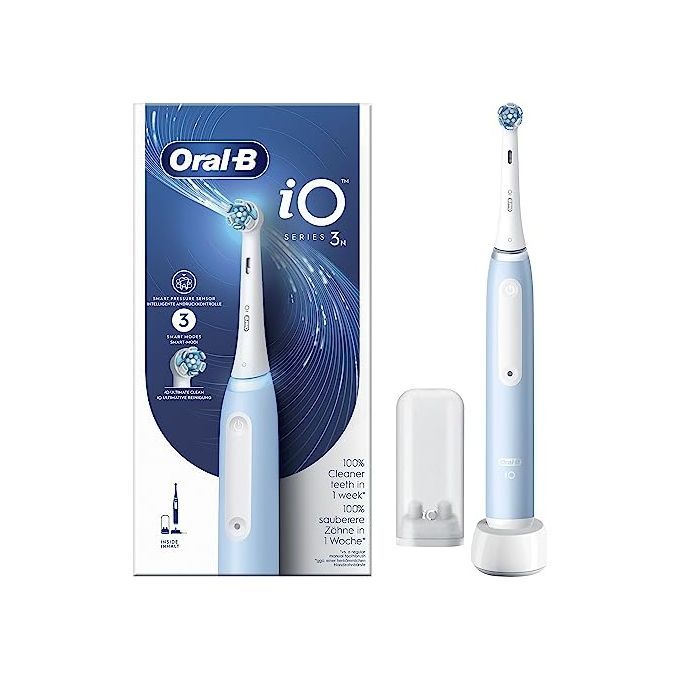 Oral-B Braun iO Series 3N Lyse Blå, Hvid