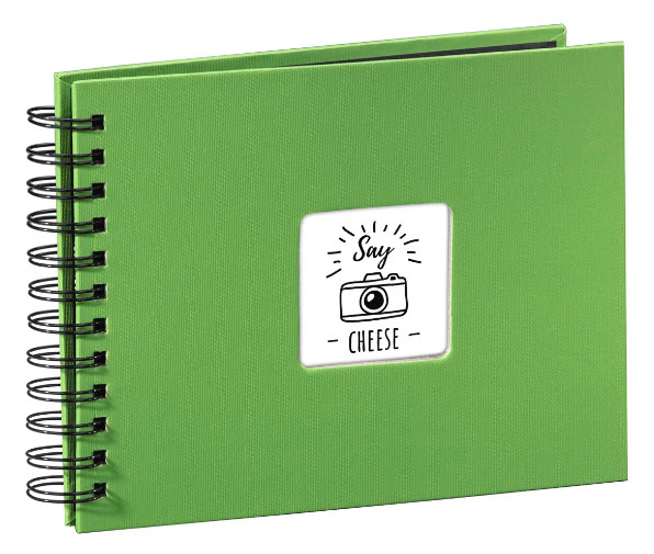 Hama Fine Art Spiralbound 24x17 50 Pages apple-green 94880