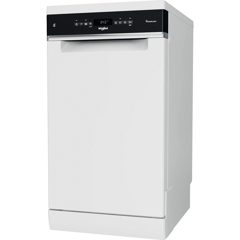 Whirlpool WSFO 3O23 PF Klasse E Fritstående 43dB Hvid