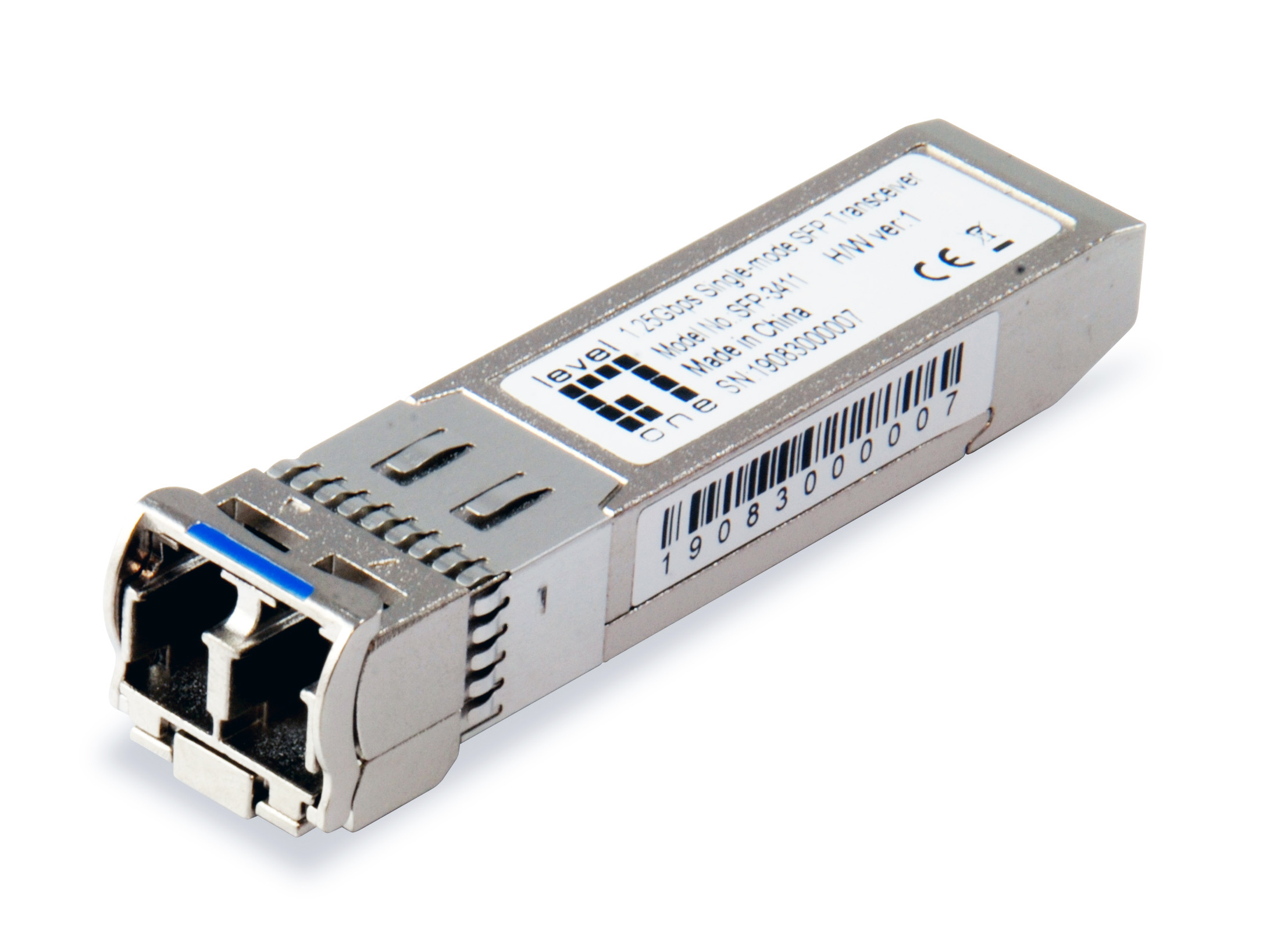 LevelOne SFP-3411 1.25Gbps Single-mode SFP Transceiver [40km, 1310nm]