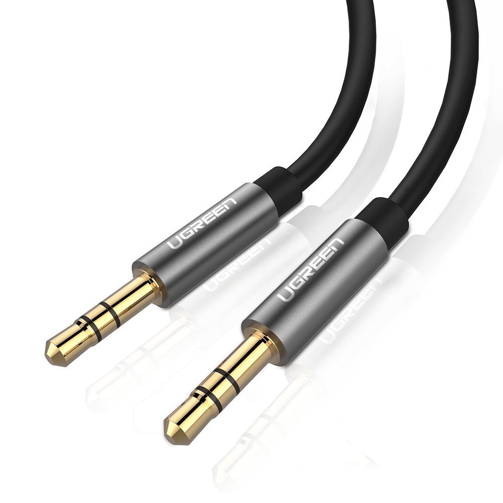 Ugreen 10736 Audiokabel Sort 3m