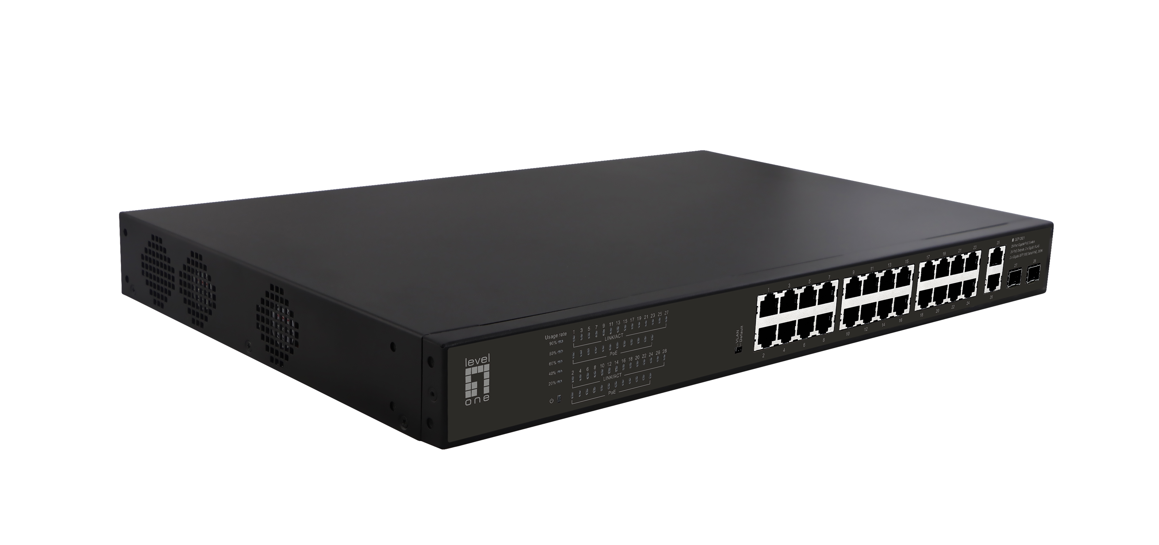LevelOne GEP-2821 Switch 28-porte Gigabit Ethernet