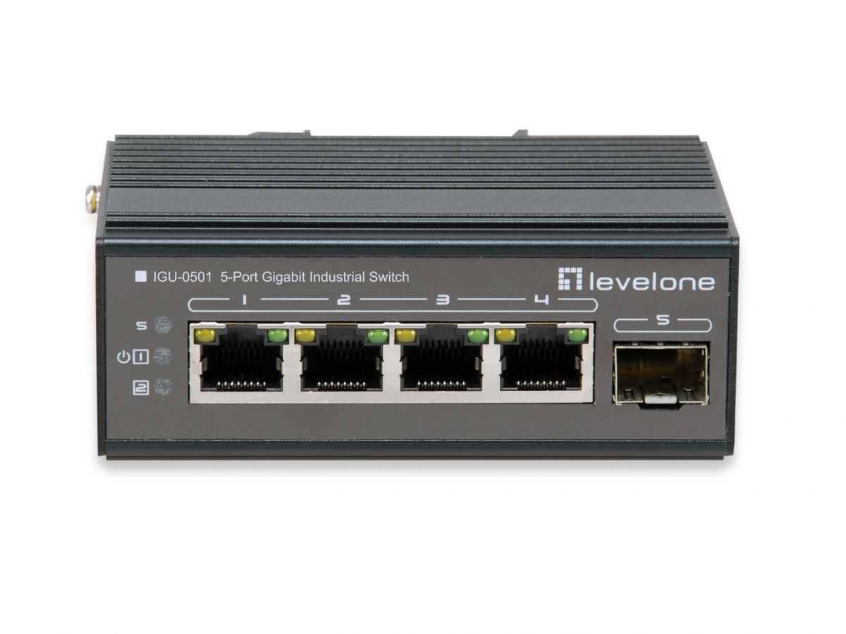 LevelOne IGU-0501 Switch 4-porte Gigabit Ethernet