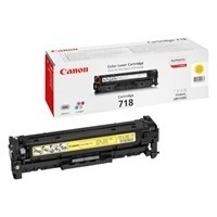 Canon 718 Yellow Gul 2900 sider Toner 2659B002