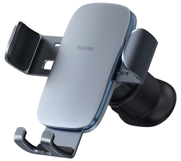 Uchwyt grawitacyjny Baseus Metal Age II na kratke samochodu (szary)