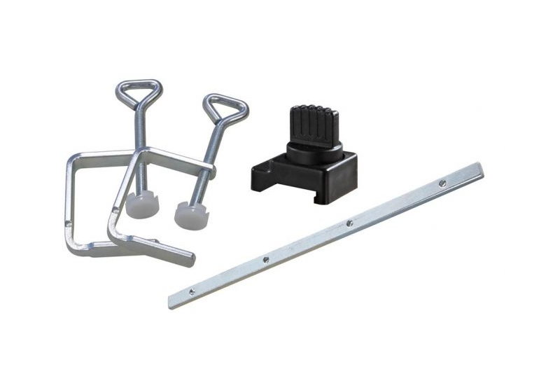 Zestaw akcesoriów Scheppach do PL75/PL55: 2 x zaciski 1 x lacznik 1 x zabezpieczenie