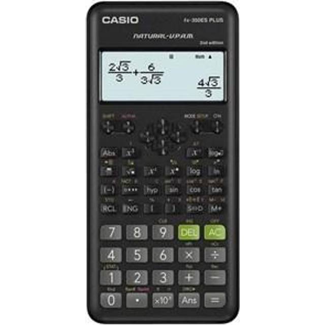 CASIO SCIENTIFIC CALCULATOR FX-350ESPLUS-2 BLACK 12-DIGIT DISPLAY