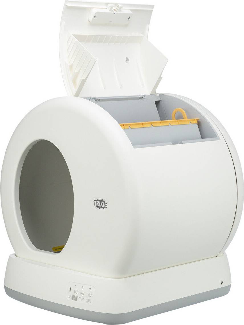 TRIXIE Kuweta samoczyszczaca, dla kota, biala, plastik, 53 × 55.5 × 52 cm