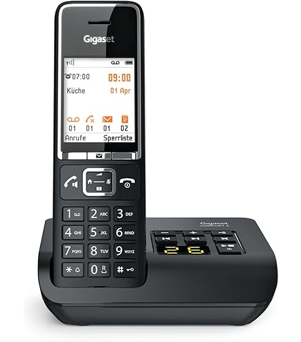 Gigaset Comfort 550A schwarz/chrom