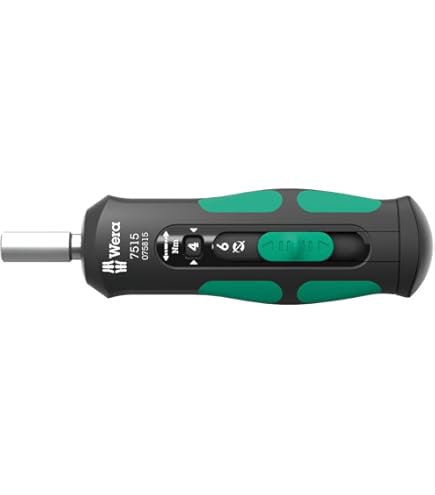 Wera 7515 Kraftform Safe-Torque Speed Drehmomentschrauber 2-6Nm