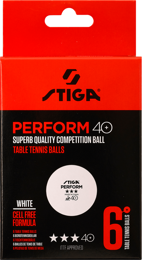 Stiga Pileczka BALL PERFORM 3-STAR 6-PACK