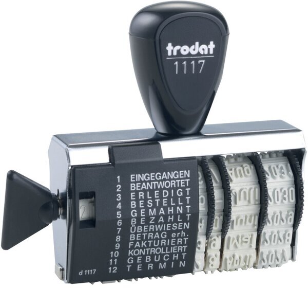 trodat Wortdrehstempel 1117/DB11