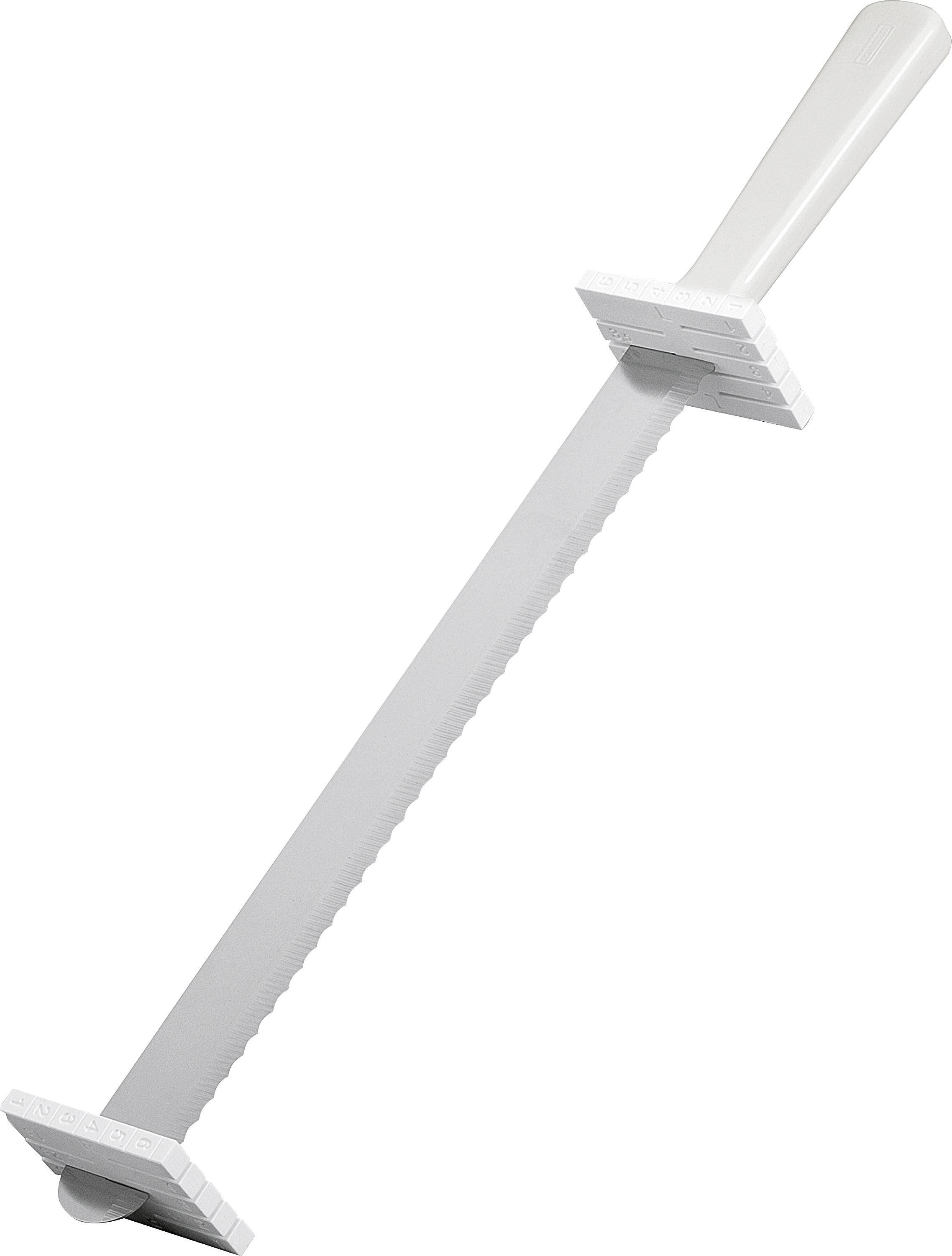 KAISER Inspiration cake knife 30 cm with distance holder