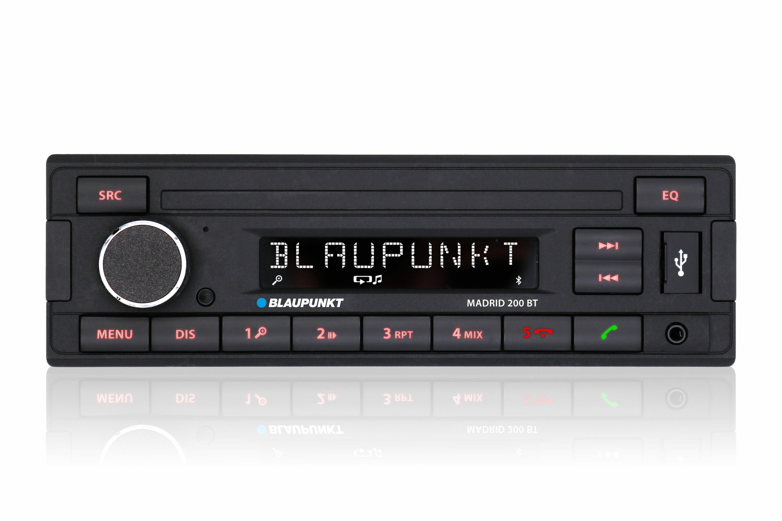 BLAUPUNKT Madrid 200 BT (Geringe Einbautiefe, laufwerklos)