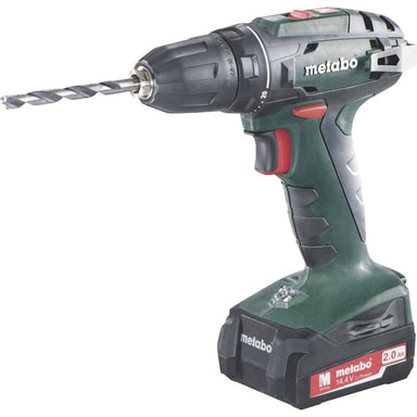 Metabo BS 14.4 Akku-Bohrschrauber 14.4 V 2 Ah Li-Ion inkl. 2. Akku, inkl. Koffer (602206530)