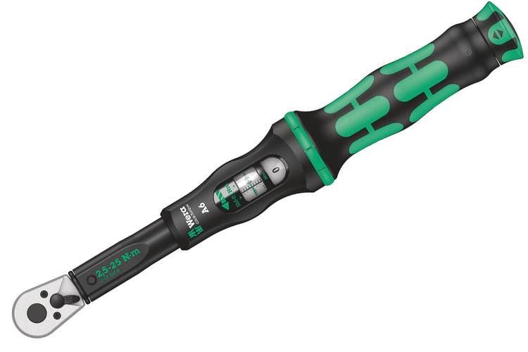 Wera Click-Torque A 6 05075605001 DrehmomentschlALssel mit Umschaltknarre 1/4 (6.3 mm) 2.5