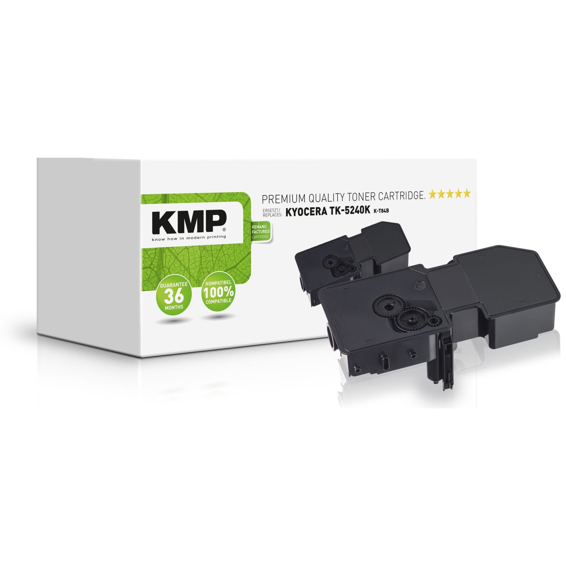 KMP K-T84B Sort 4000 sider Toner