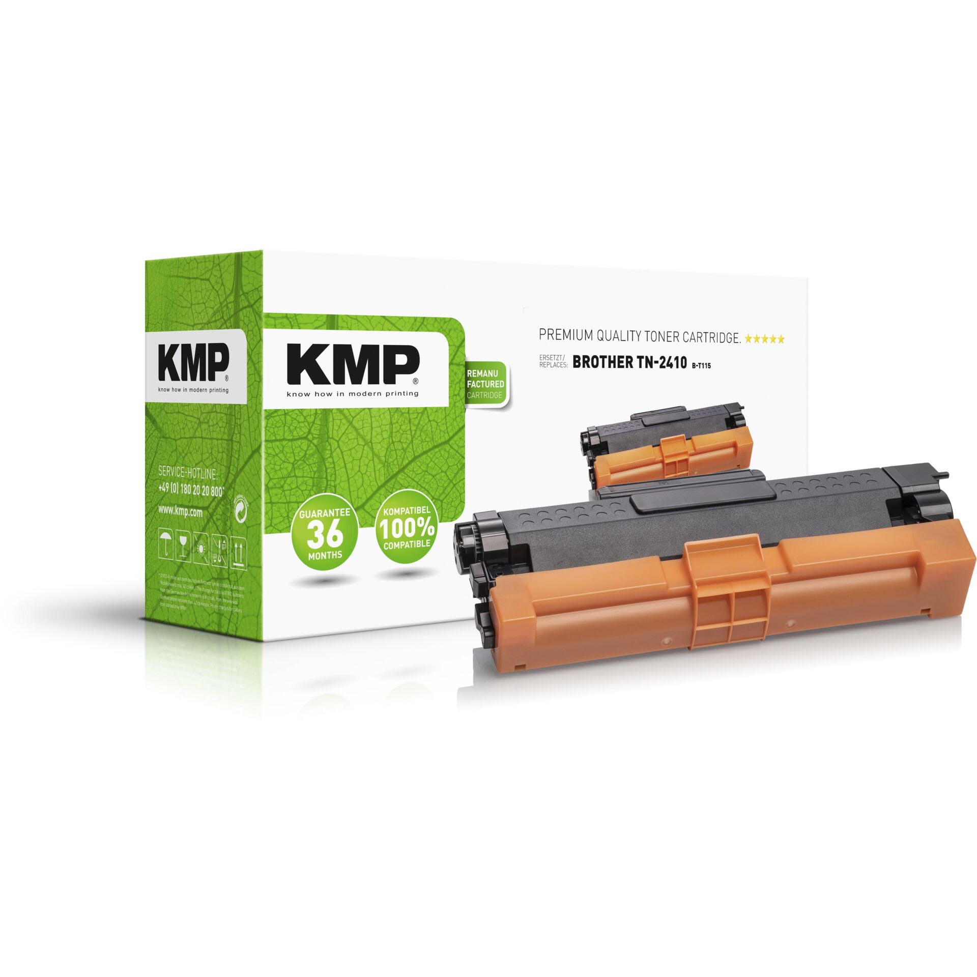 KMP Toner Brother TN-2410 comp. black 1200 S. B-T115