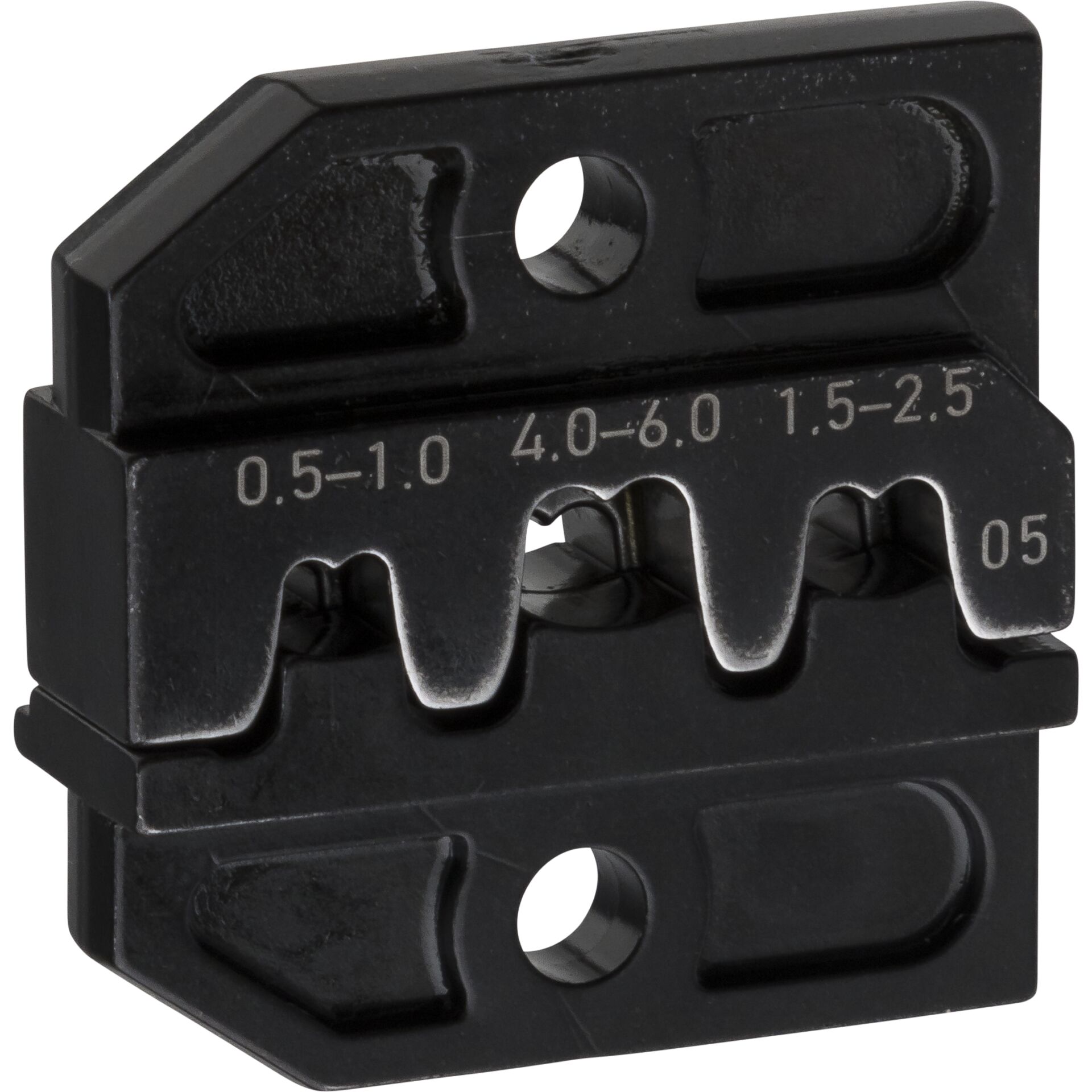 Knipex 97 49 05 Crimpeinsatz Unisolierte, offene Steckverbinder Steckerbreite 2.8/6.3 mm 0.5 bis 6 mmÂ? Passend fALr Marke 97 43 200, 97 43 E, 97 43 E