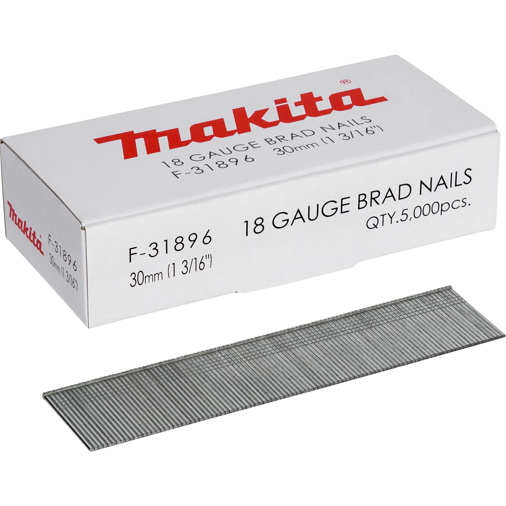 Makita Gauge Brad Nails 1,2x30mm F-31896 5000 pcs.