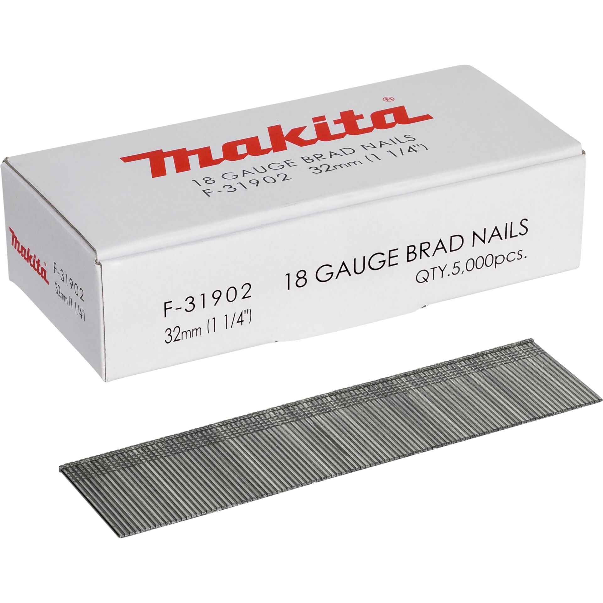Makita Gauge Brad Nails 1,2x32mm F-31902 5000 pcs.