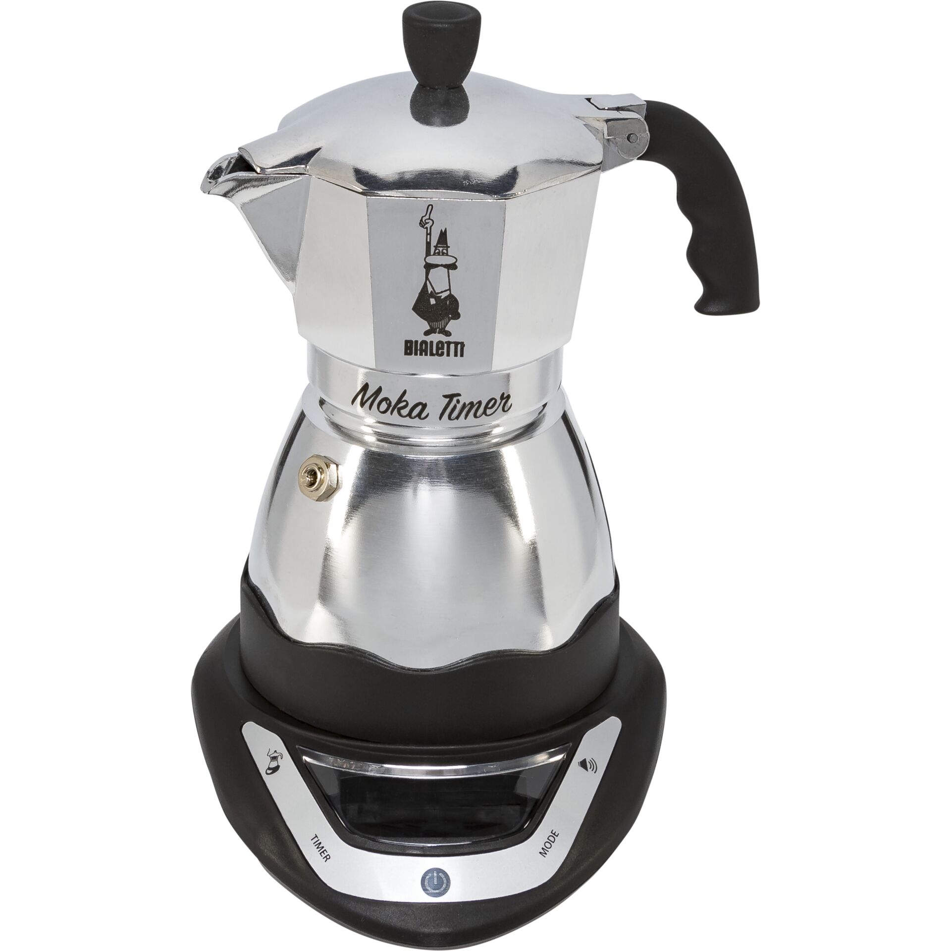 Bialetti Moka Timer Fuldautomatisk kaffemaskine Sort Sort