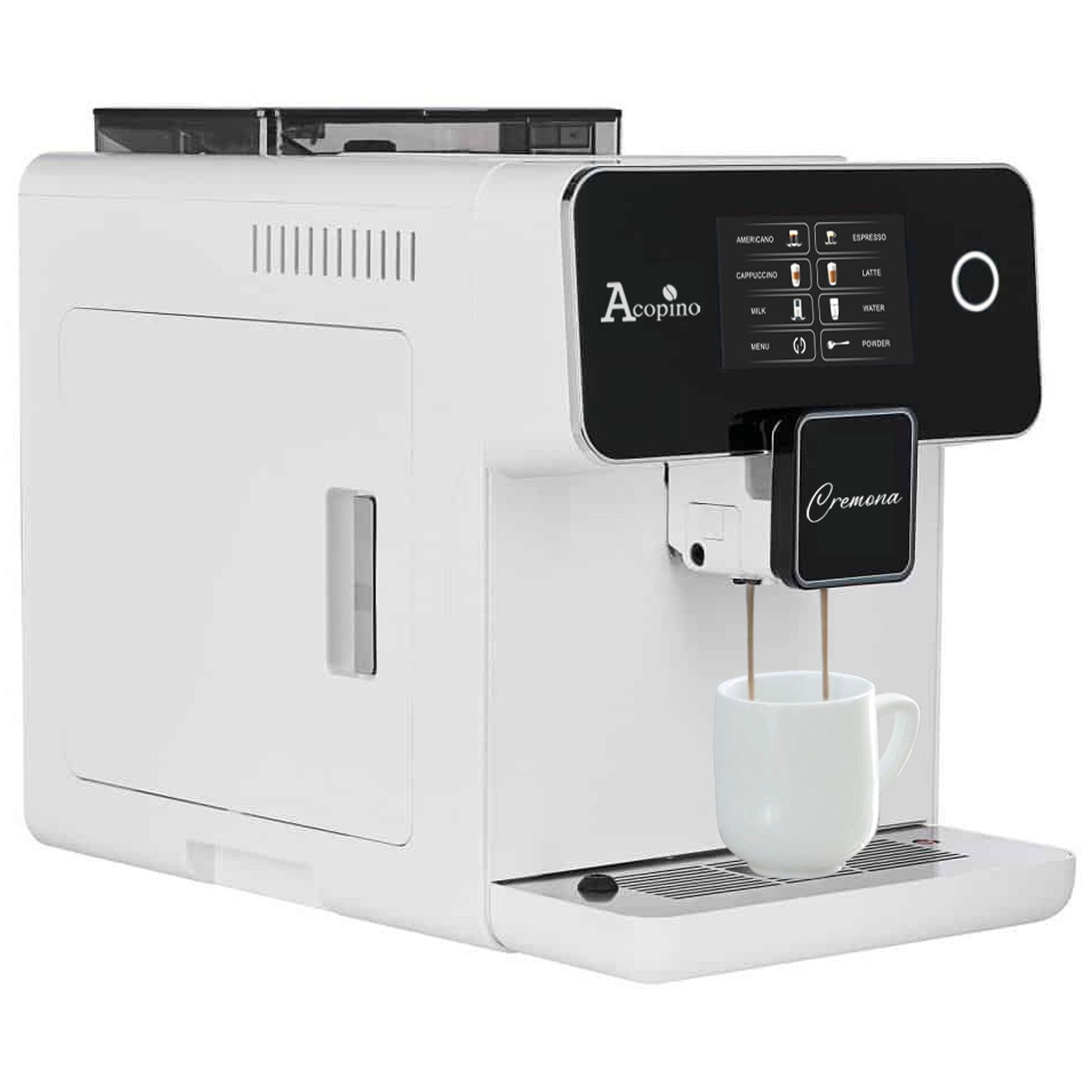 Acopino Cremona Fuldautomatisk kaffemaskine 1,7L Hvid