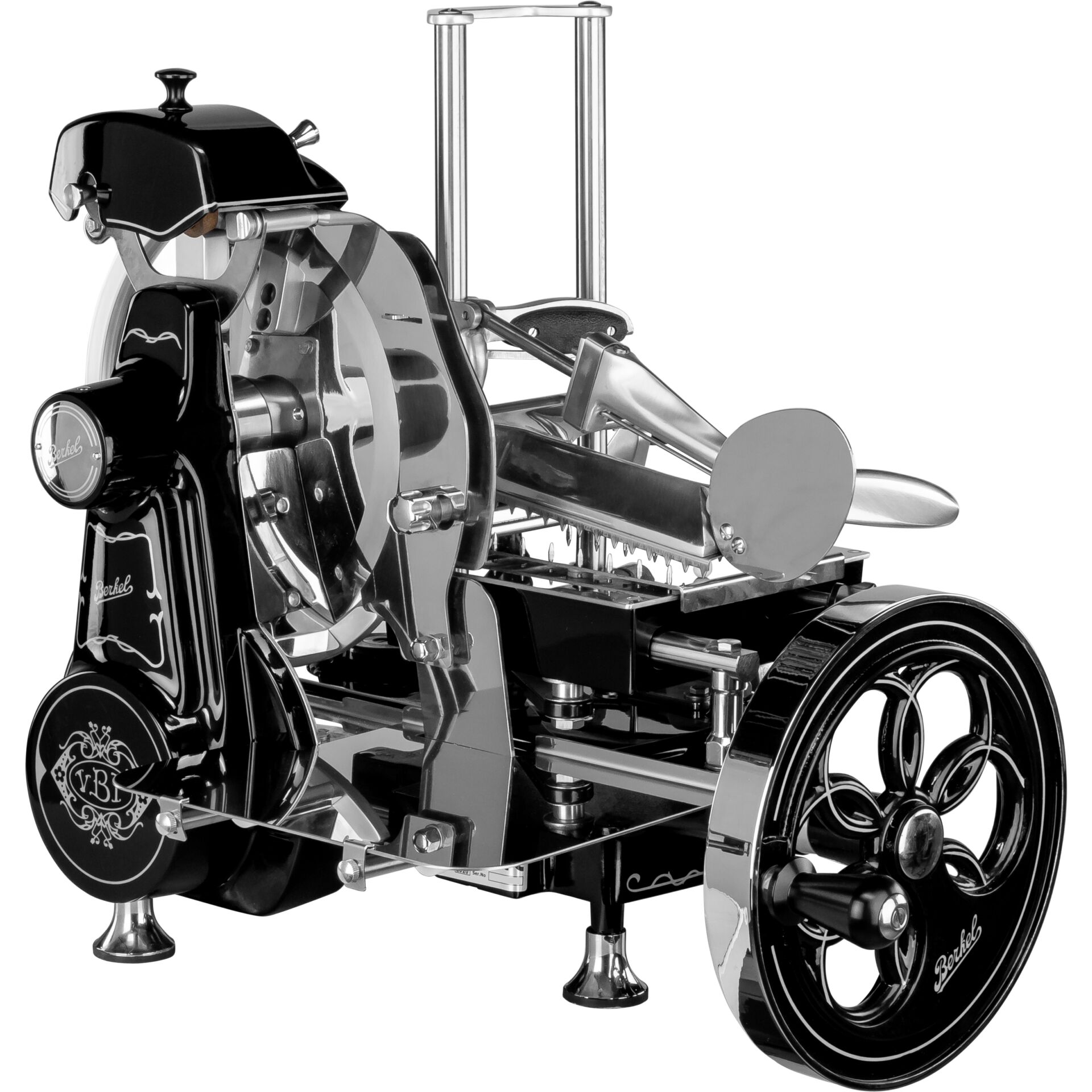 Berkel Volano B2 schwarz fiorato Aufschnittmaschine