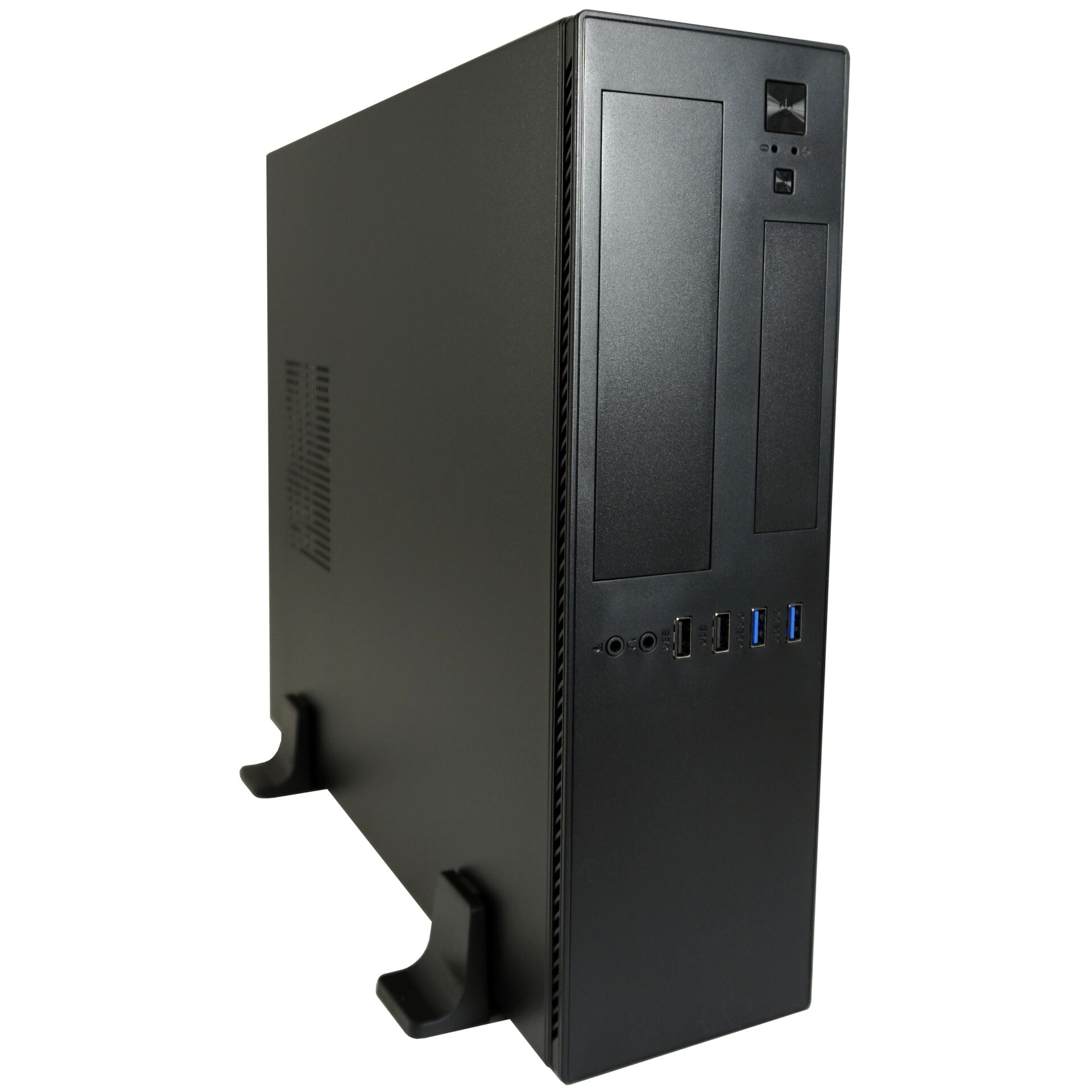 Gehäuse Micro-ATX 1406MB-TFX black USB3.2/Audio,o.Netzteil