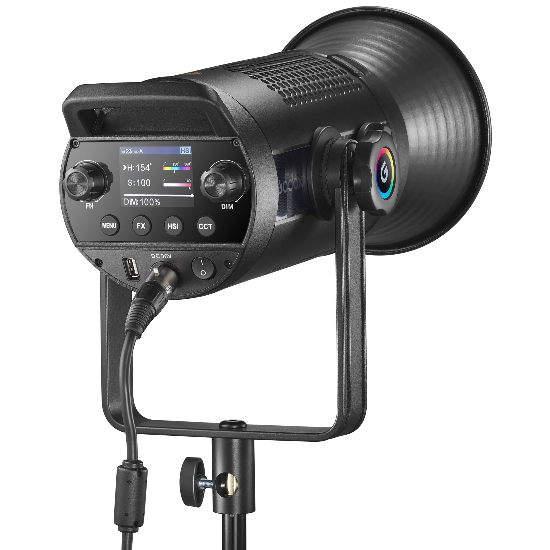 Alowwed----Godox SZ150R RGB LED -studiovalo